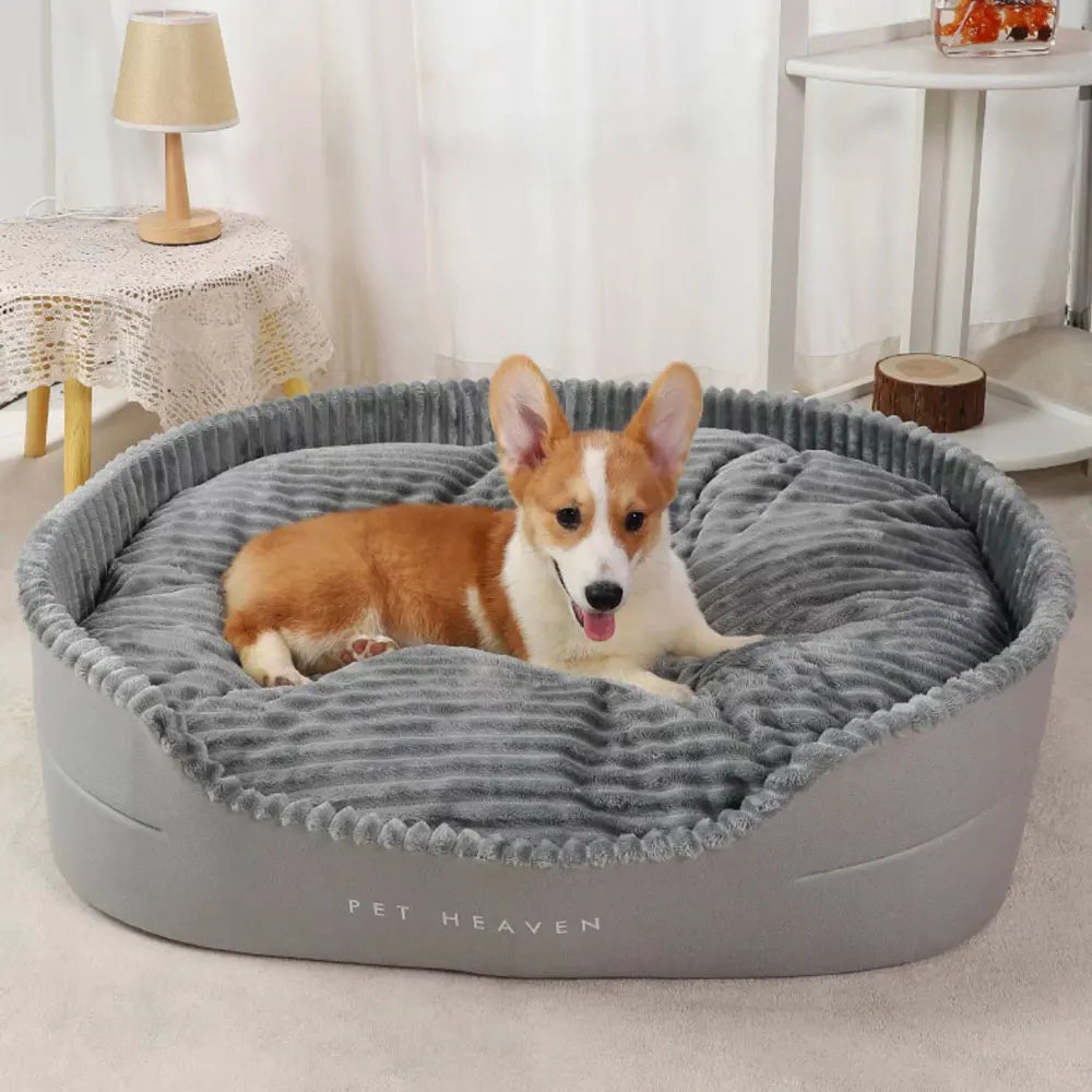 NONECN Plush Pet Bed Soft Non Slip Durable For Home