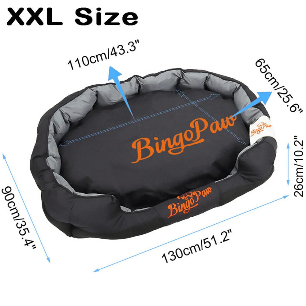 Waterproof XXL XL L Orthopedic Dog Bed Pet Mat Washable Cushion for Small Medium Large Dogs