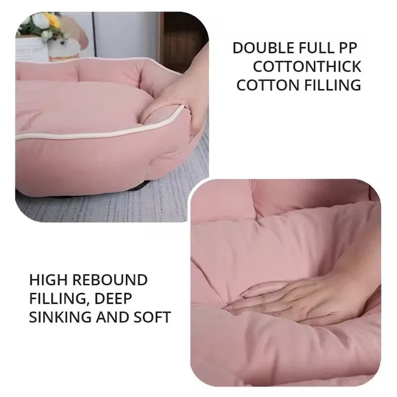 NONECN Pet Sofa Bed For Dogs And Cats Winter Cushion
