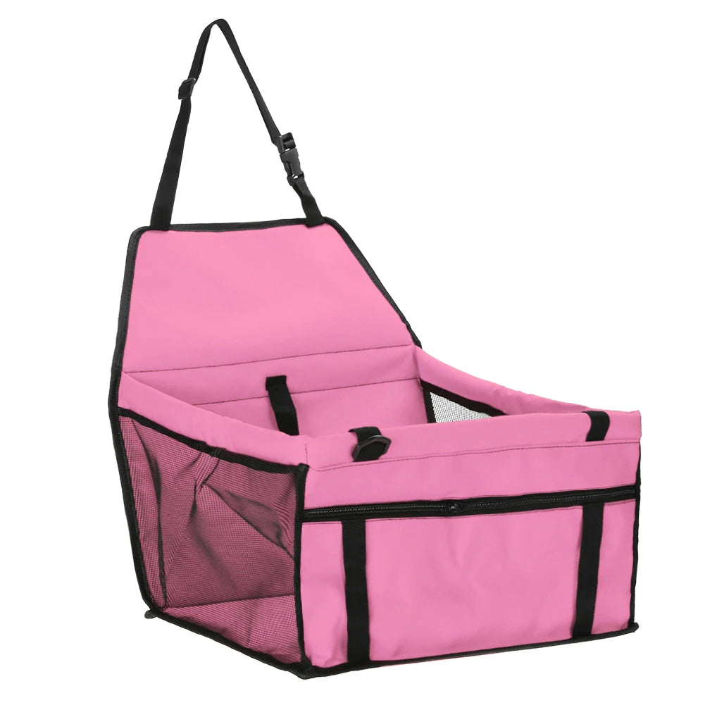 Portable Carrier Seat Bag Detachable Washable Waterproof Dog Travel Mesh for Small Medium Dogs Cats