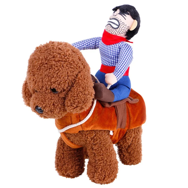 NONECN Halloween Dog Costume Cowboy Knight Pet Suit