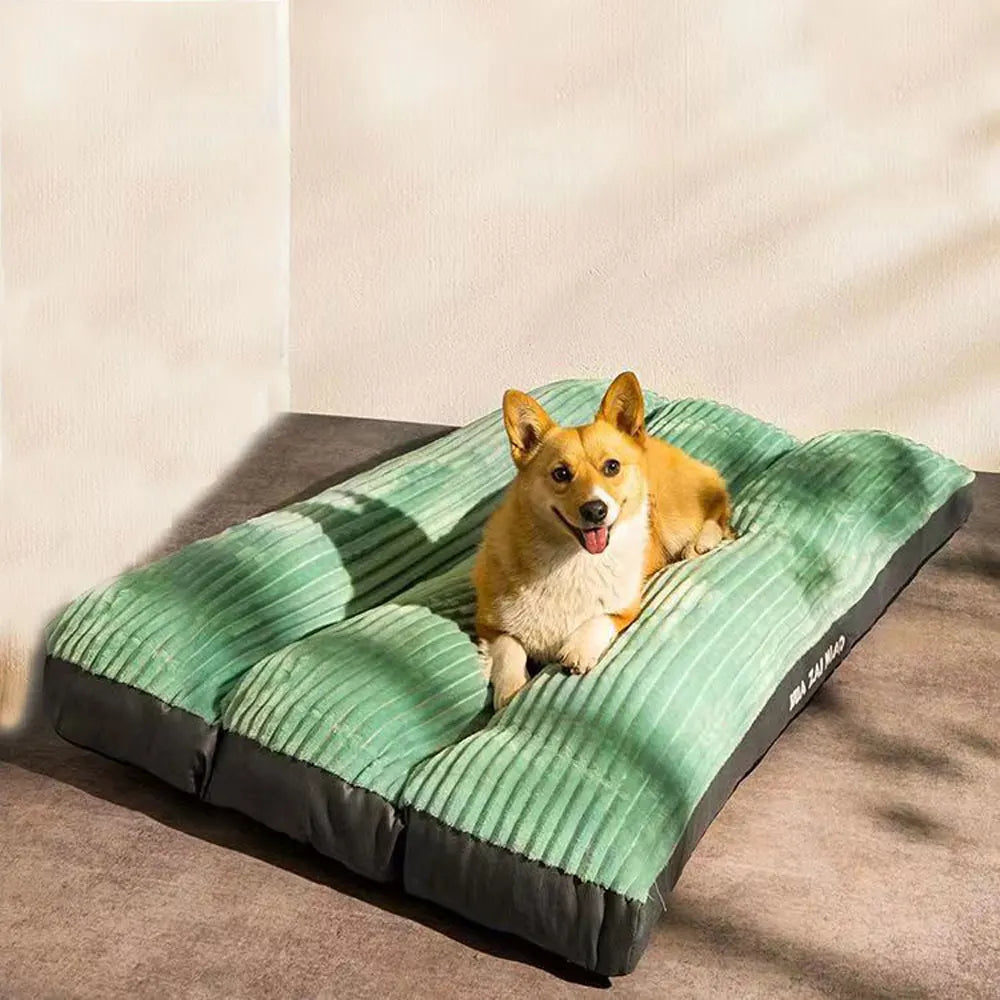 NONECN Extra Thick Deluxe Dog Bed Kennel Four Season Comfort