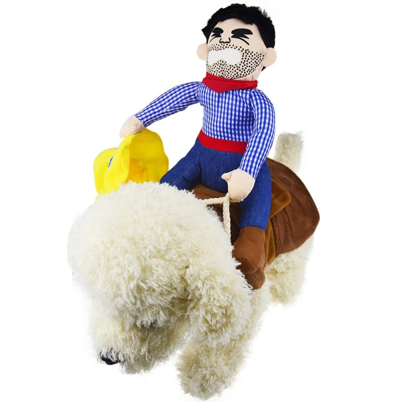 NONECN Halloween Dog Costume Cowboy Knight Pet Suit