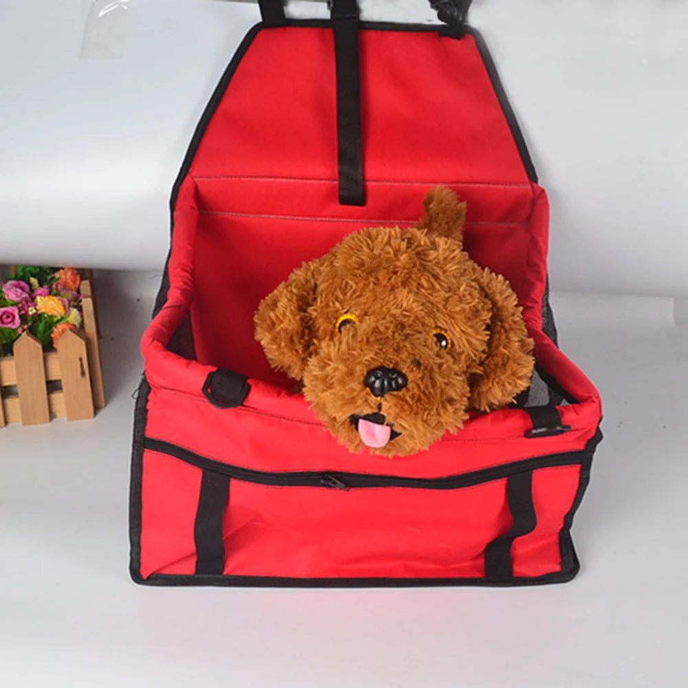 Portable Carrier Seat Bag Detachable Washable Waterproof Dog Travel Mesh for Small Medium Dogs Cats