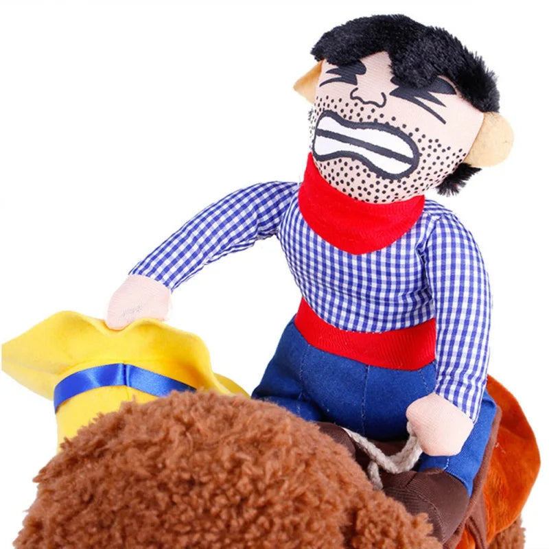 NONECN Halloween Dog Costume Cowboy Knight Pet Suit