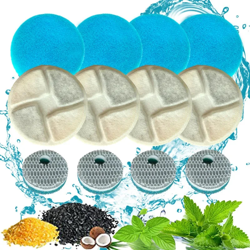 2L Smart Cat Water Fountain Automatic Filter Water Dispenser Feeder Motion Sensor Pet Drinking Fountain 304 Stainless Steel