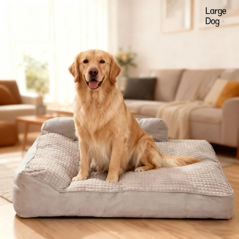NONECN All Season Dog Bed Sofa For Large Pets Washable