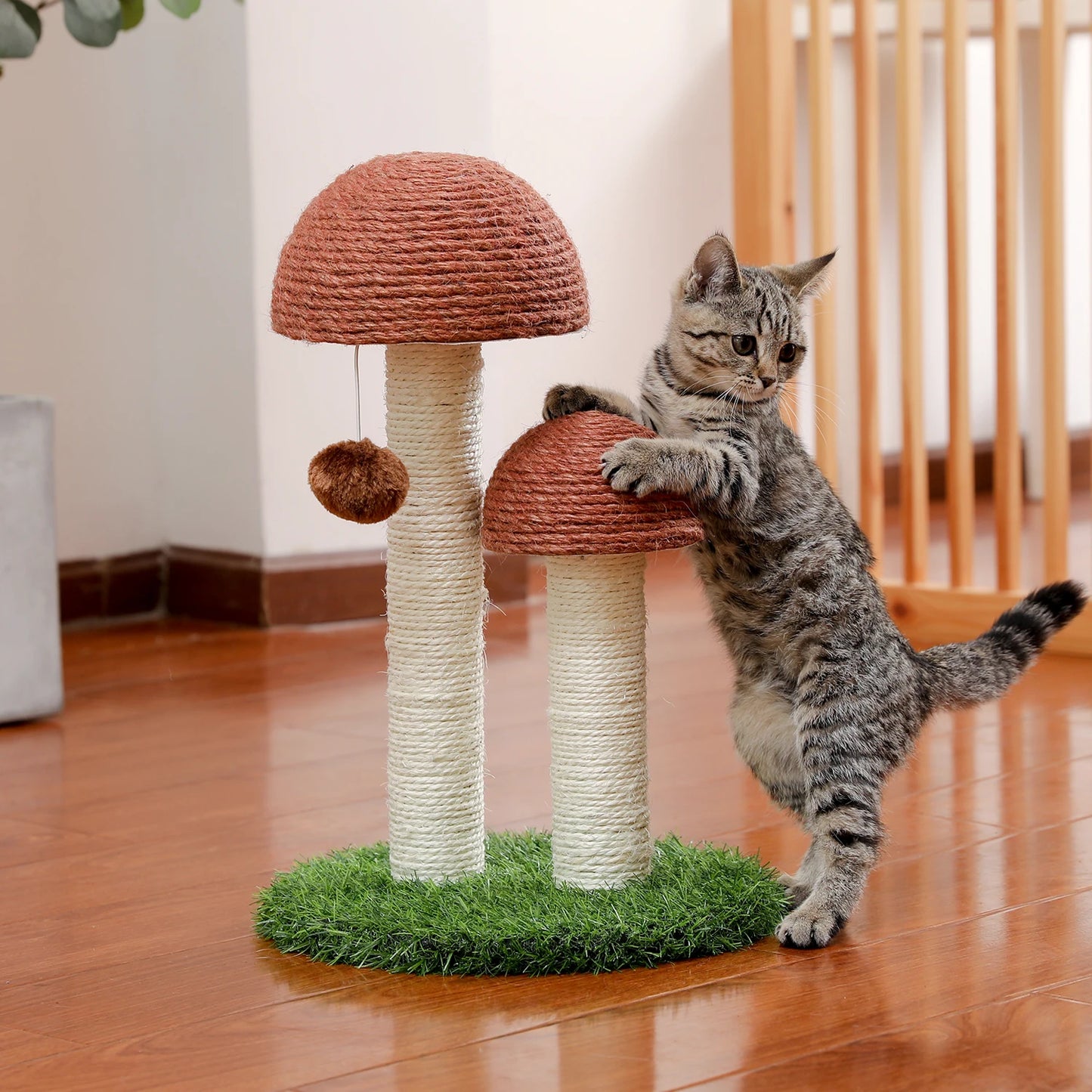 Unique Design Cat Scratching Post Easy To Assemble For Indoor Cats