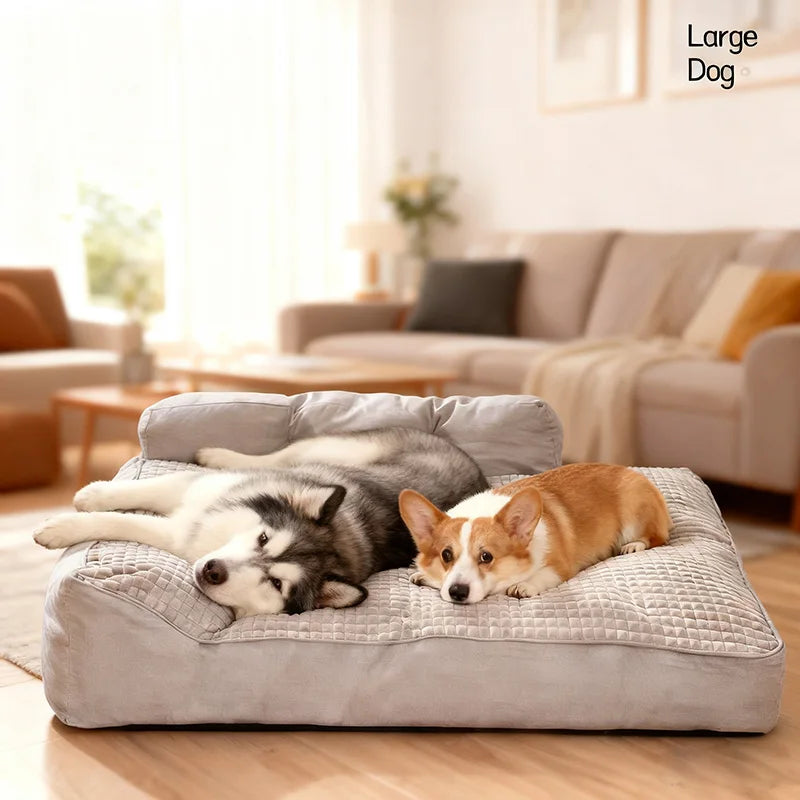NONECN All Season Dog Bed Sofa For Large Pets Washable