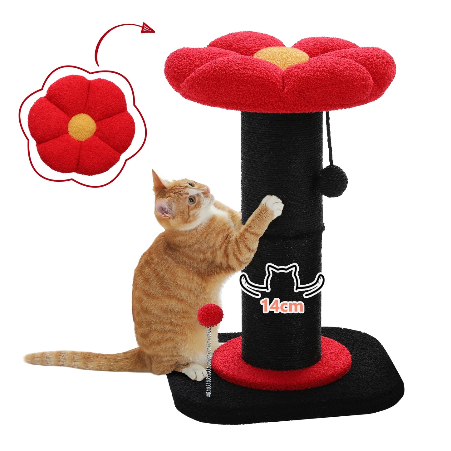 Unique Design Cat Scratching Post Easy To Assemble For Indoor Cats