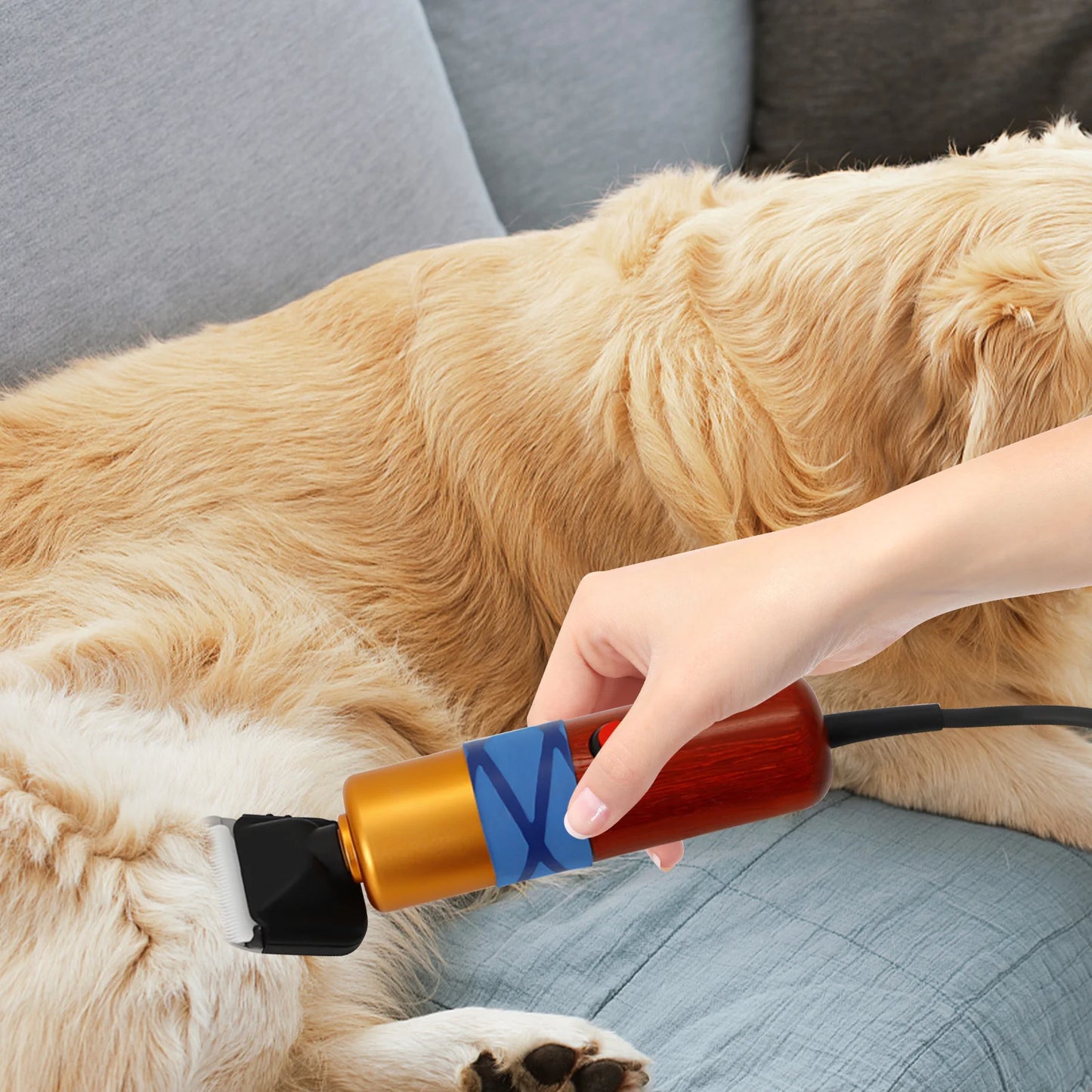Pet Hair Clipper Low Noise Pro Electric Variable Speed
