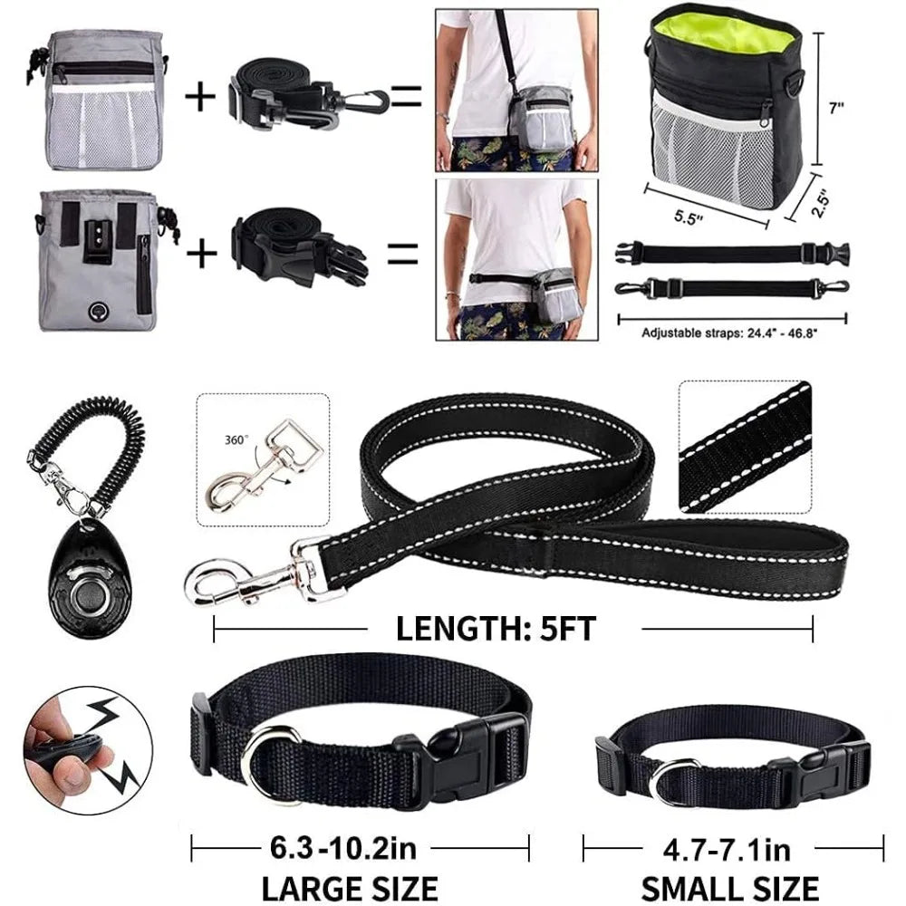 Puppy Supplies Starter Kit 39 Piece Set For New Puppies With Leash Toys Bowl