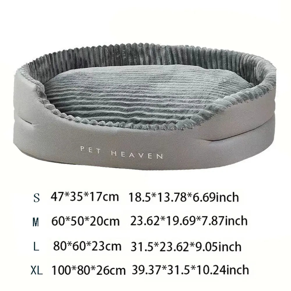 NONECN Plush Pet Bed Soft Non Slip Durable For Home