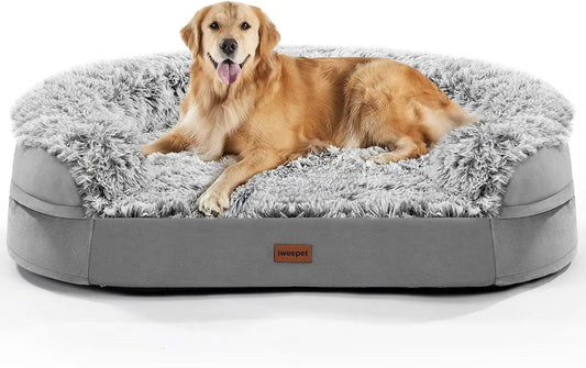 XMSJ Orthopedic Thickened Foam Dog Bed Sofa Removable
